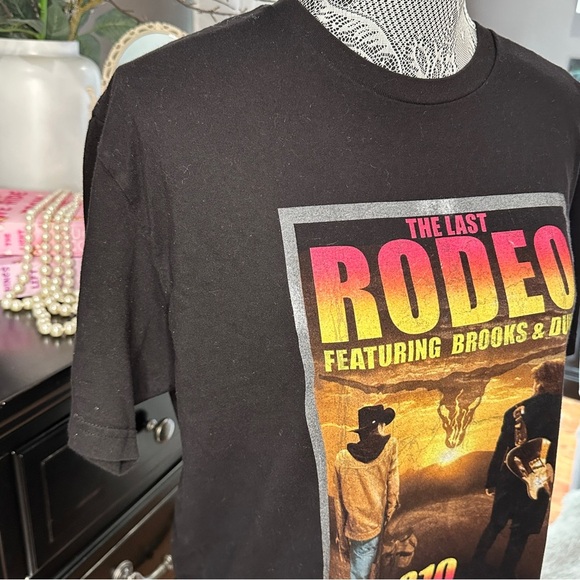 Brooks & Dunn 2010 Tour Tee The Last Rodeo Band Shirt Size L - Picture 5 of 10